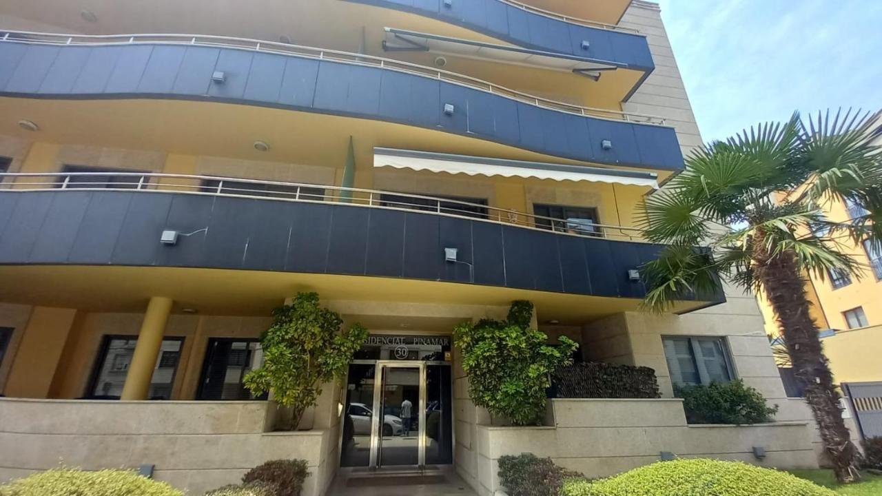Apartamento En Urbanizacion Con Piscina En Playa De Silgar 桑亨霍 外观 照片