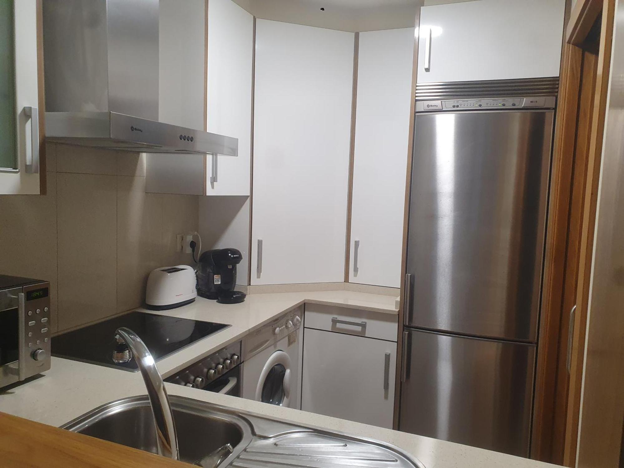 Apartamento En Urbanizacion Con Piscina En Playa De Silgar 桑亨霍 外观 照片