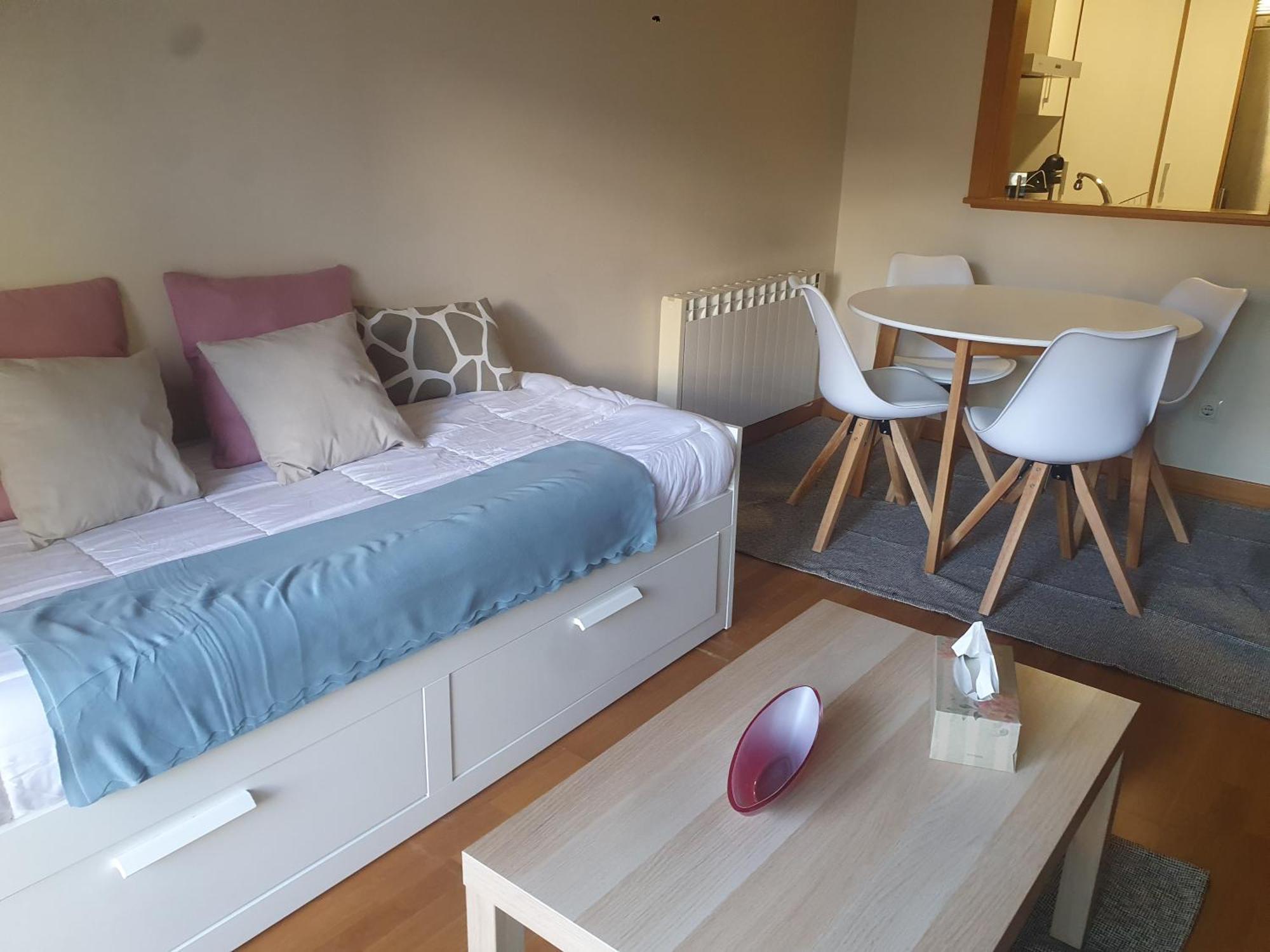 Apartamento En Urbanizacion Con Piscina En Playa De Silgar 桑亨霍 外观 照片