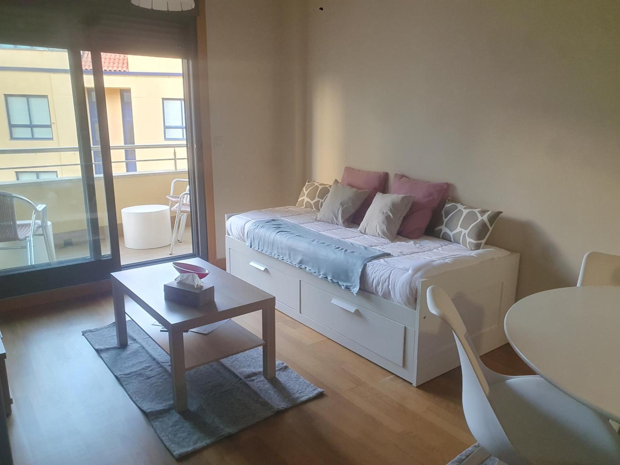 Apartamento En Urbanizacion Con Piscina En Playa De Silgar 桑亨霍 外观 照片