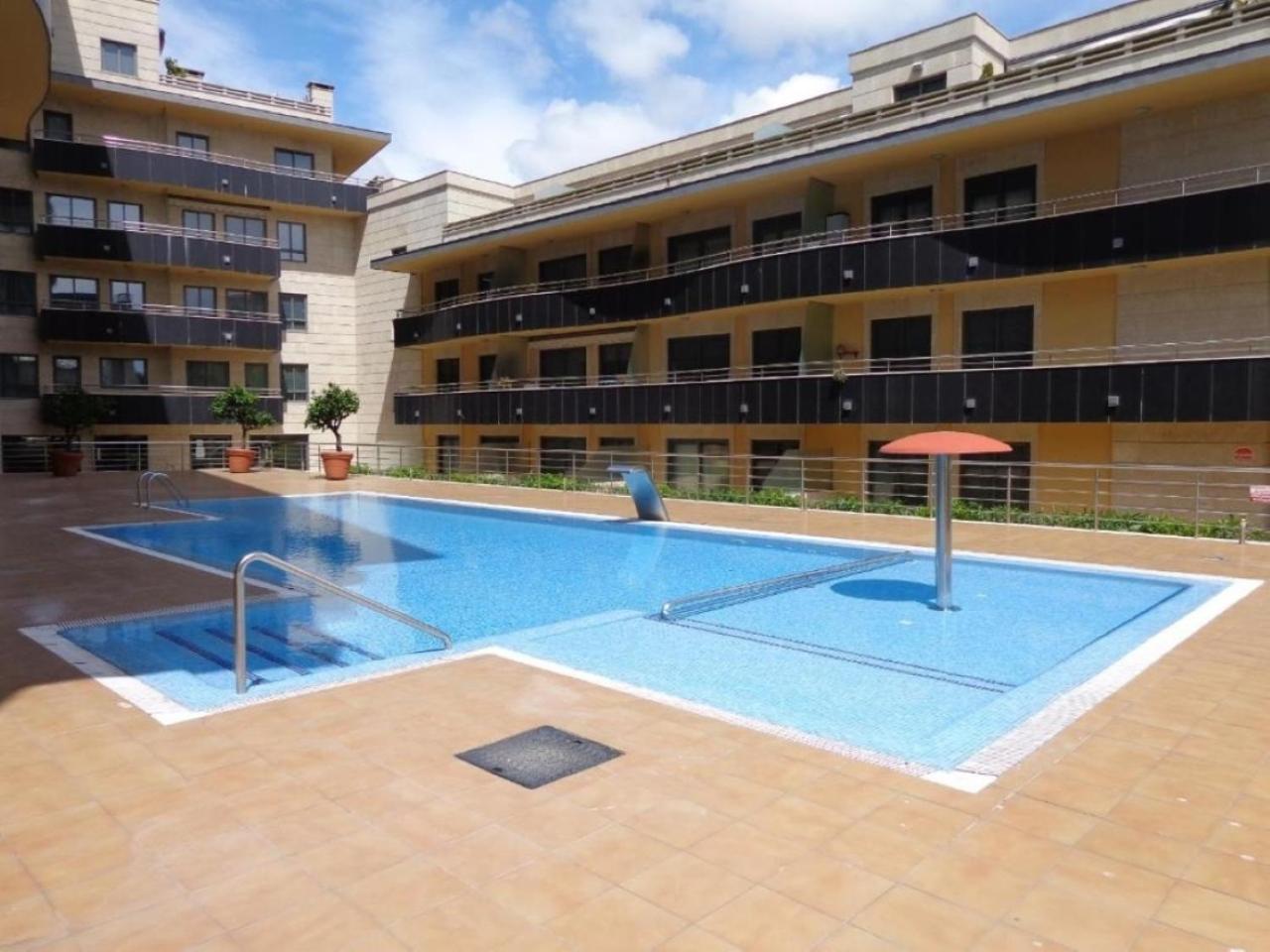 Apartamento En Urbanizacion Con Piscina En Playa De Silgar 桑亨霍 外观 照片